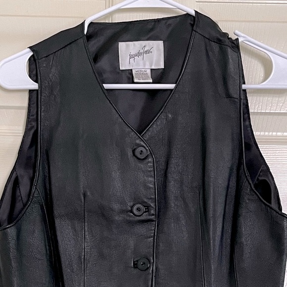 JACQUELINE FERRAR leather vest - Picture 2 of 5